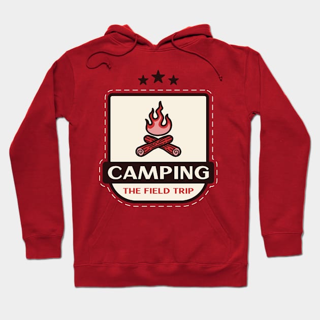 Camping the field trip Hoodie by TeeZona